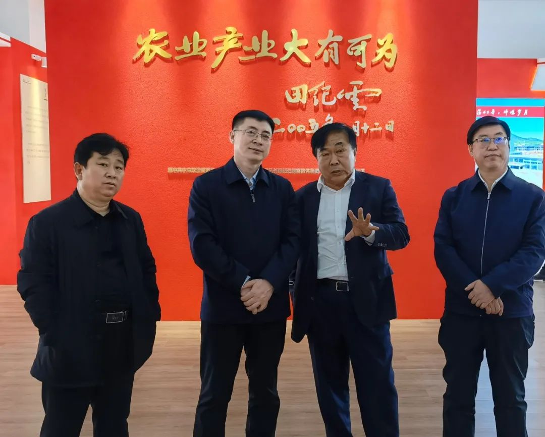 朝陽市委副書記、政法委書記張健一行領導參觀考察朝陽韓偉蛋業